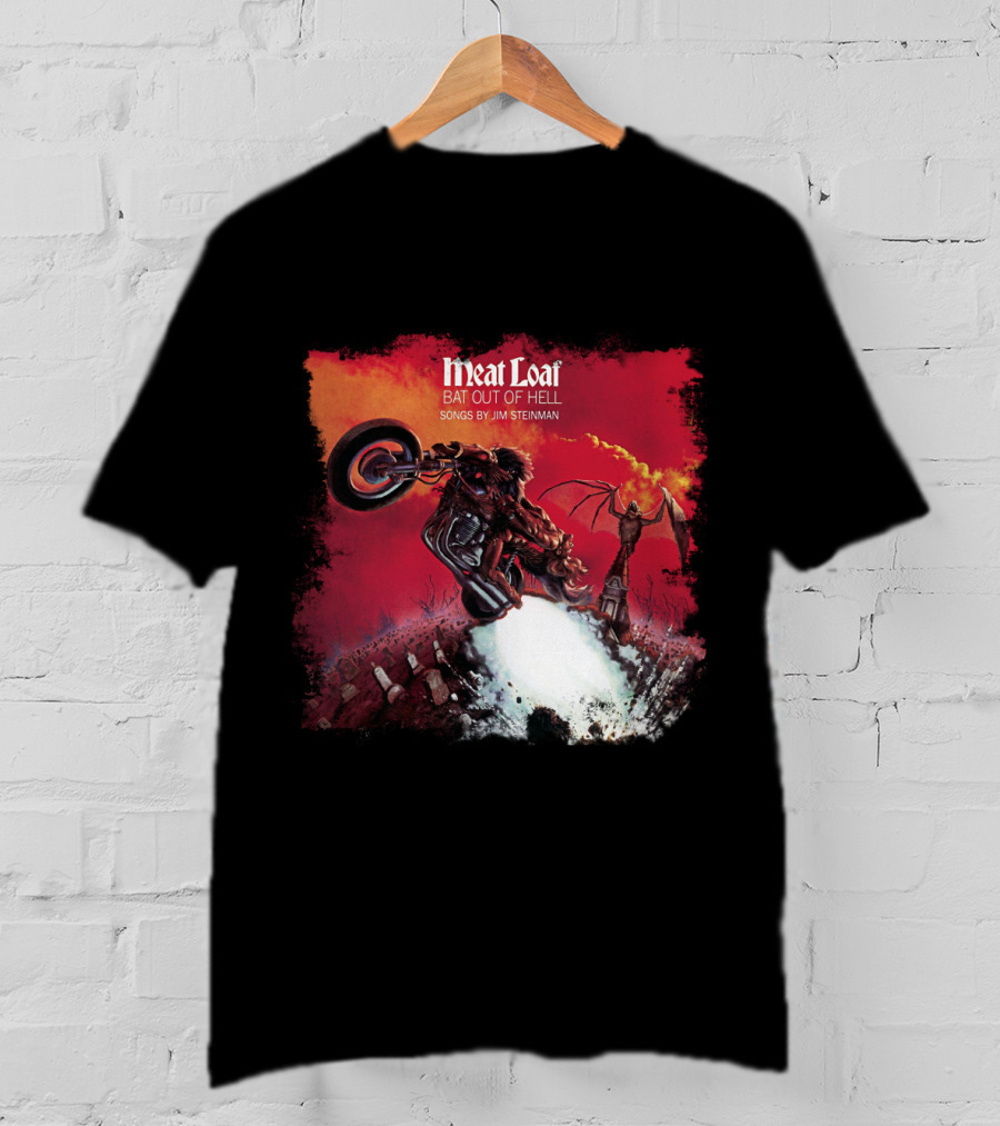 Meat Loaf Bat Out Of Hell Songs By Jim Steinman T-Shirt
