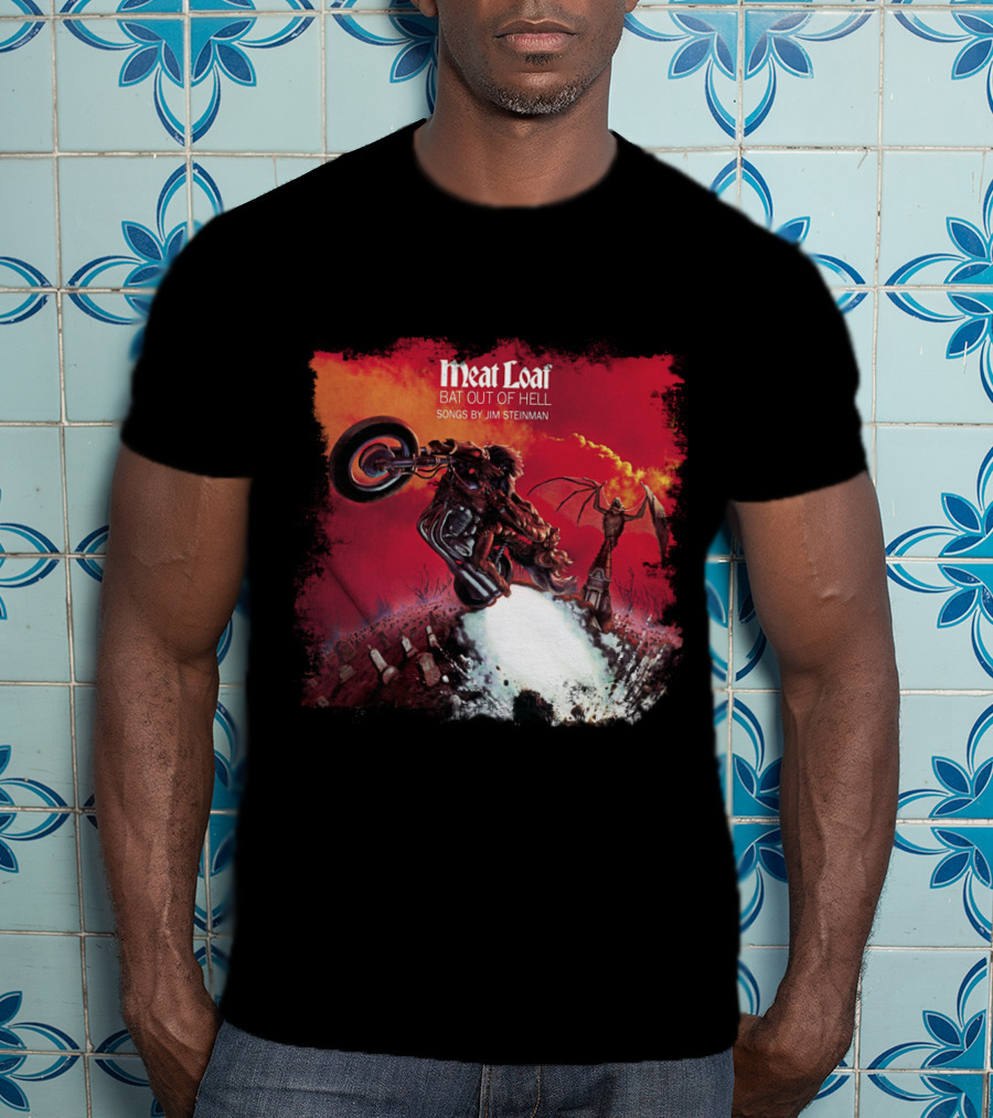 Meat Loaf Bat Out Of Hell Songs By Jim Steinman T-Shirt