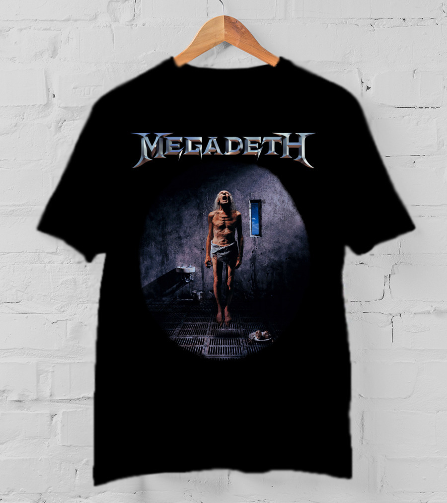 Megadeth Countdown To Extinction Album Cover Art T-Shirt