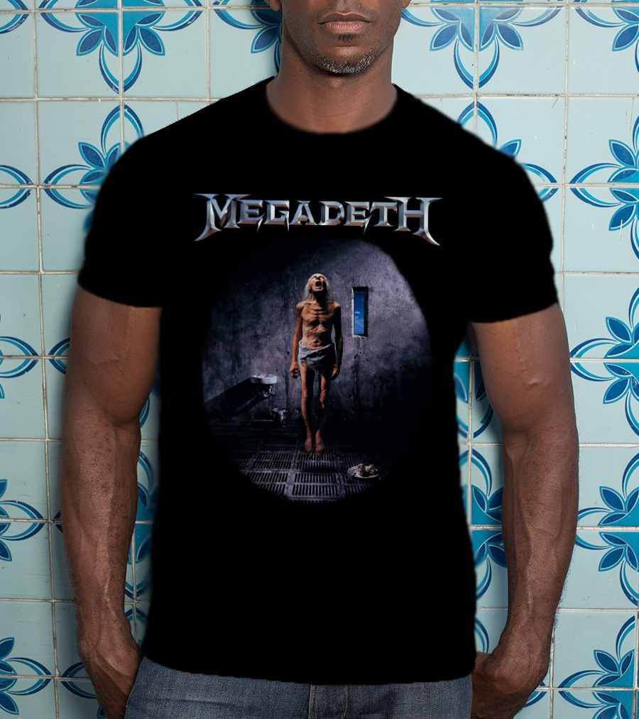 Megadeth Countdown To Extinction Album Cover Art T-Shirt