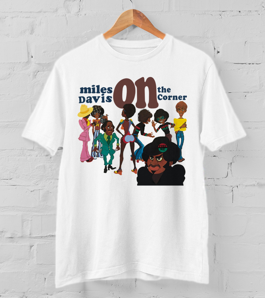 Miles Davis On The Corner Characters T-Shirt