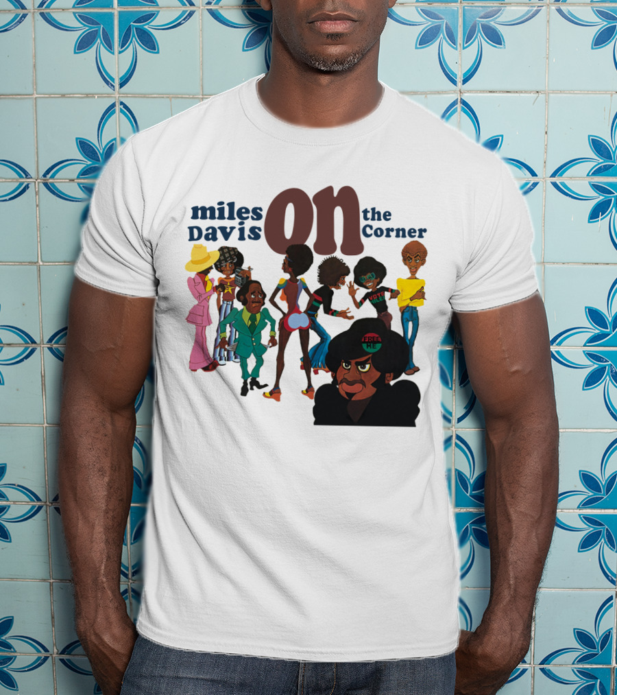 Miles Davis On The Corner Characters T-Shirt