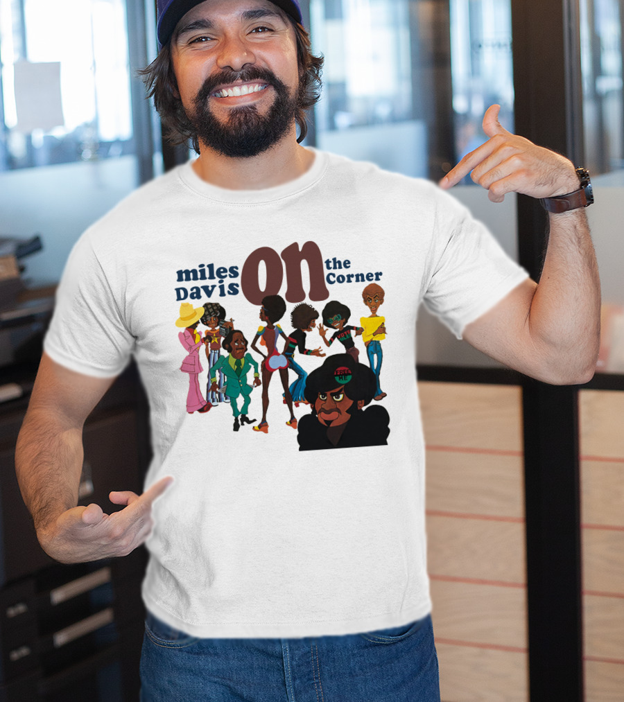 Miles Davis On The Corner Characters T-Shirt