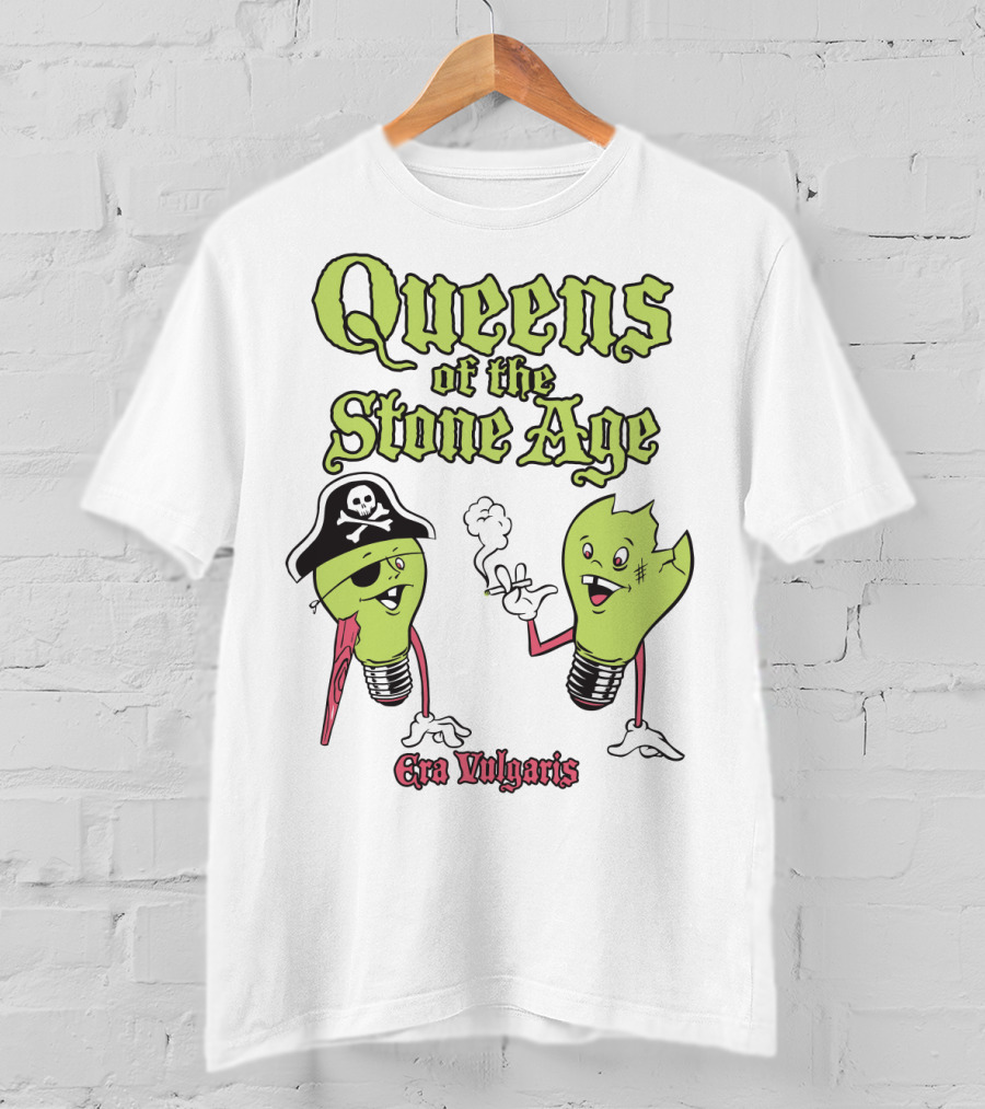 Queens Of The Stone Age Era Vulgaris Lightbulbs T-Shirt