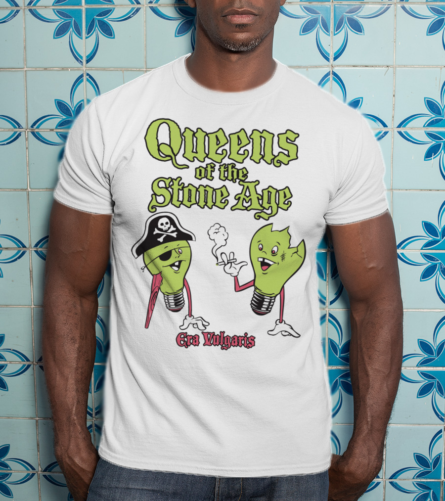 Queens Of The Stone Age Era Vulgaris Lightbulbs T-Shirt