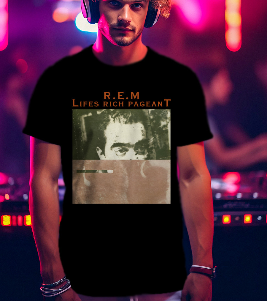 R.e.m. Lifes Rich Pageant Cover Art T-Shirt