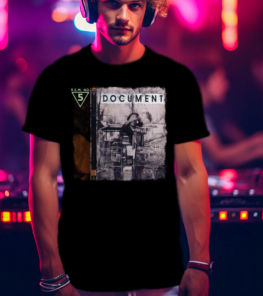 R.e.m. Document Album Cover No. T-Shirt