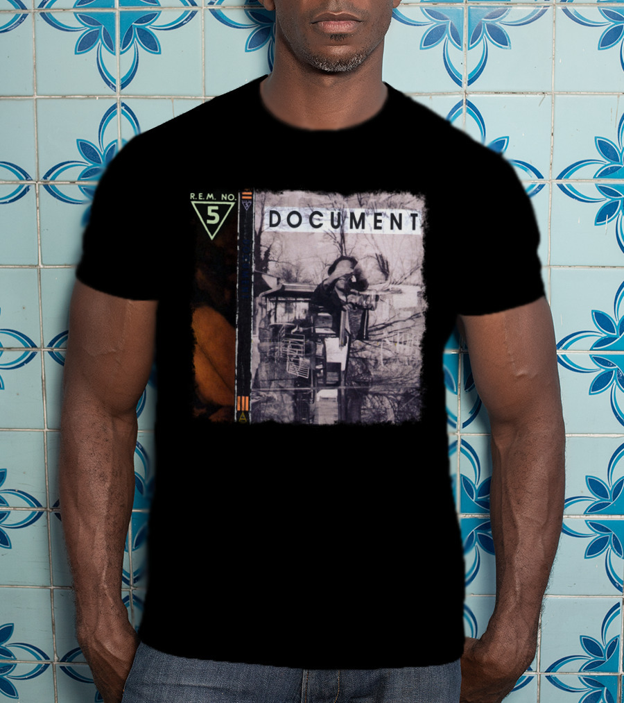 R.e.m. Document Album Cover No. T-Shirt