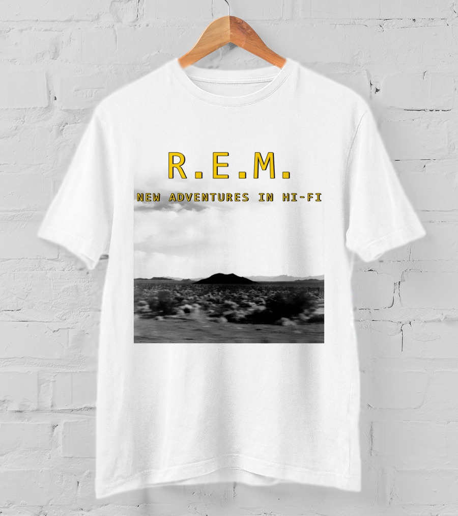 R.E.M. New Adventures In Hi-Fi Desert Landscape Photography T-Shirt