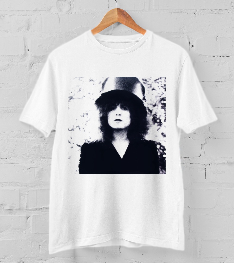 Marc Bolan Top Hat Monochrome Portrait Trx T-Shirt