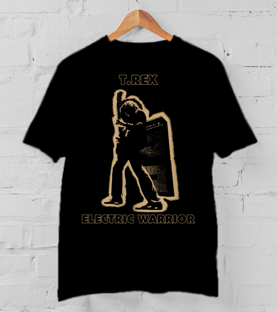 T. Rex Electric Warrior 1970S Glam Rock Iconic Album Cover T-Shirt