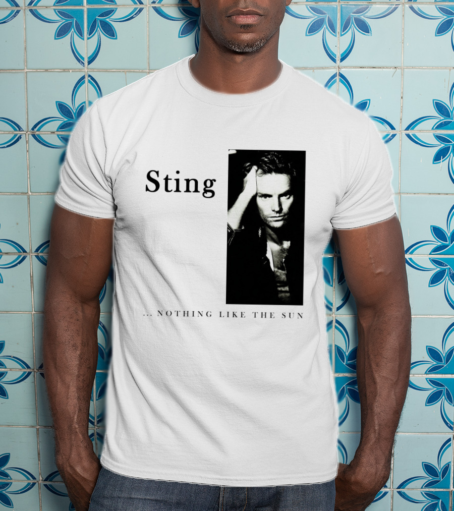 Sting ...Nothing Like The Sun Album Cover T-Shirt