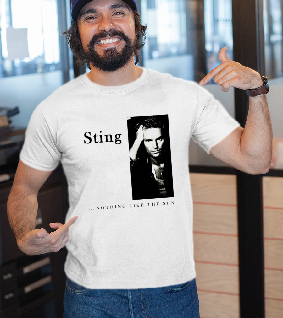 Sting ...Nothing Like The Sun Album Cover T-Shirt