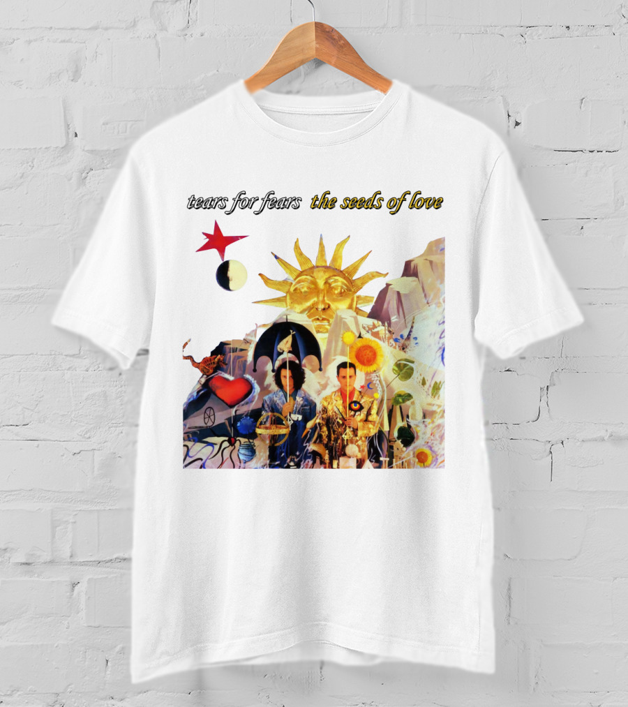 Tears For Fears The Seeds Of Love Album Cover Artwork T-Shirt