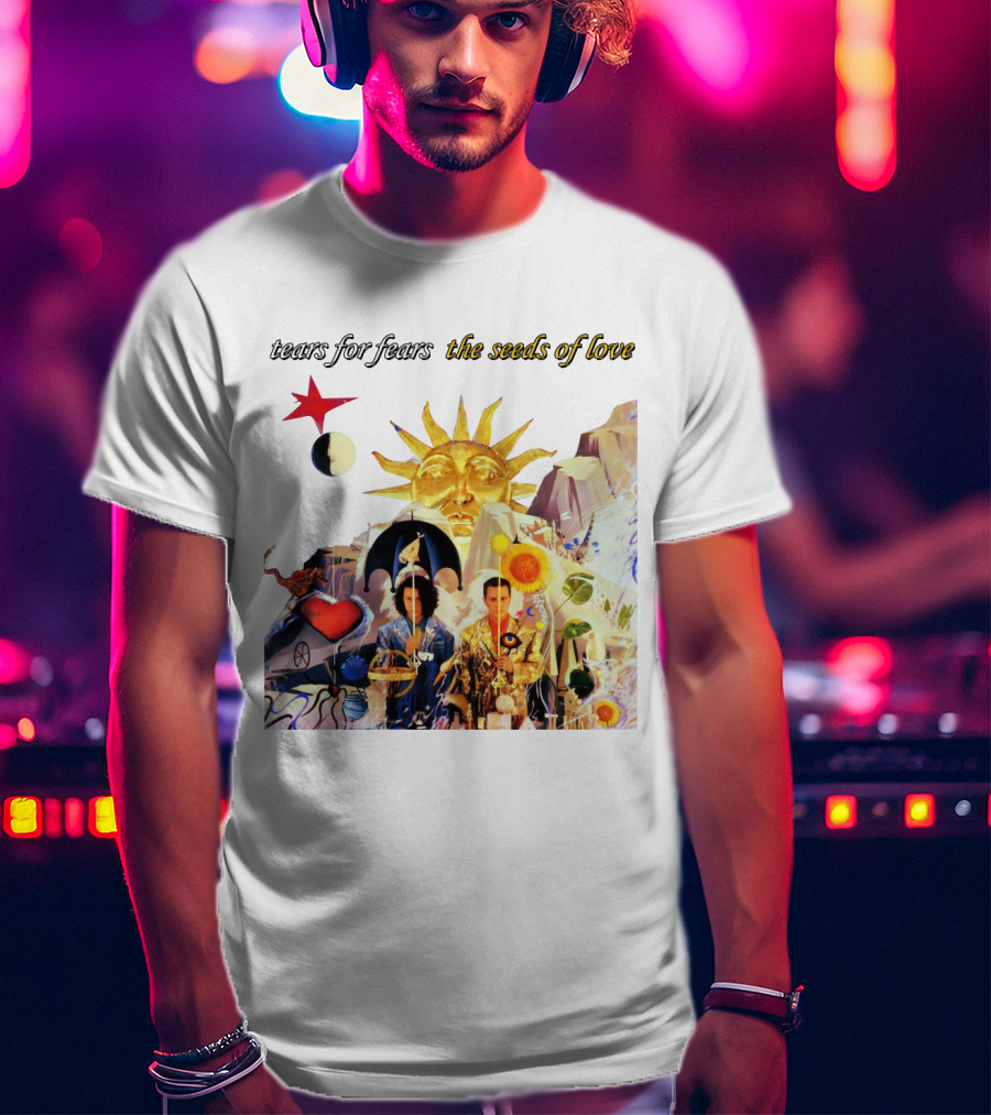 Tears For Fears The Seeds Of Love Album Cover Artwork T-Shirt