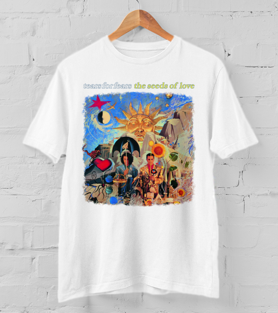 Tears For Fears The Seeds Of Love Sun Collage T-Shirt