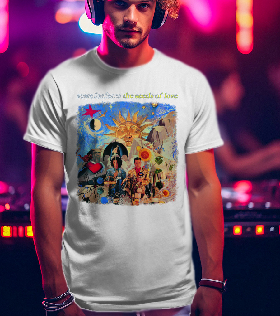 Tears For Fears The Seeds Of Love Sun Collage T-Shirt