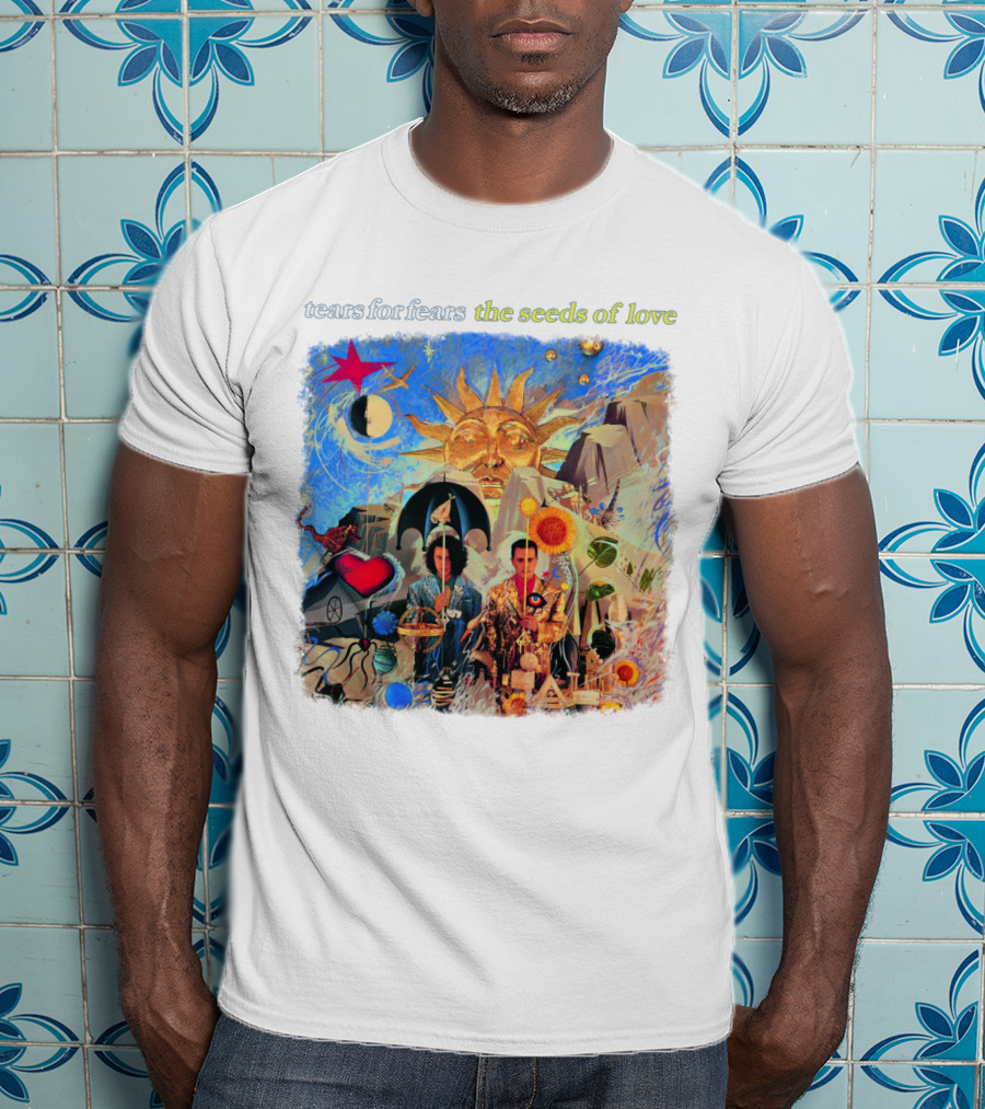 Tears For Fears The Seeds Of Love Sun Collage T-Shirt