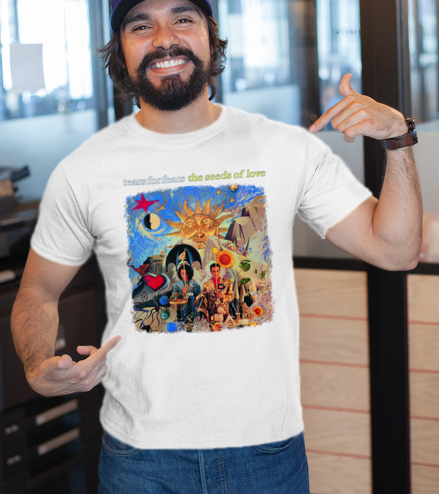 Tears For Fears The Seeds Of Love Sun Collage T-Shirt