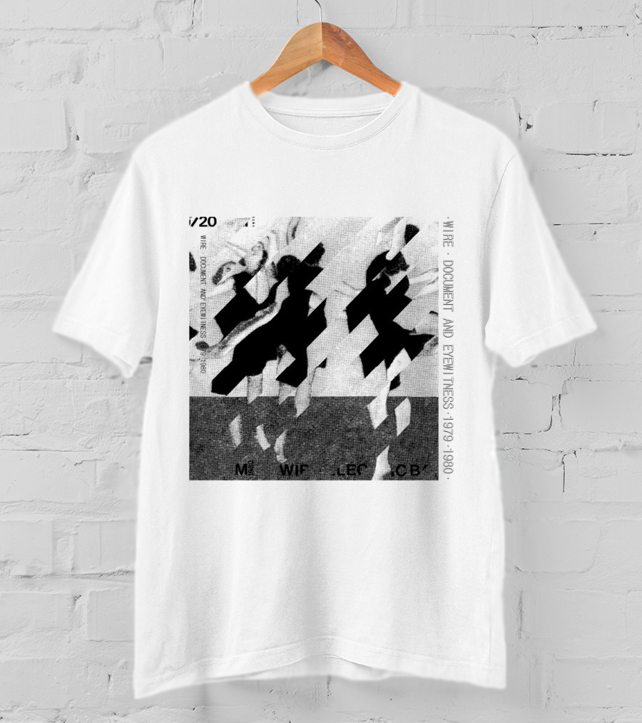 Wire Document And Eyewitness 1979 1980 V/20 M LE CB T-Shirt