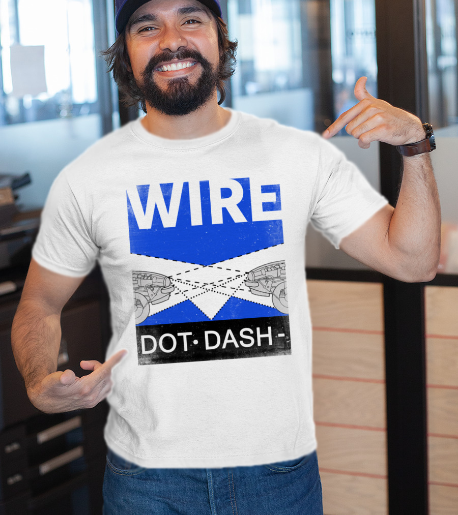 WIRE DOT DASH T-Shirt