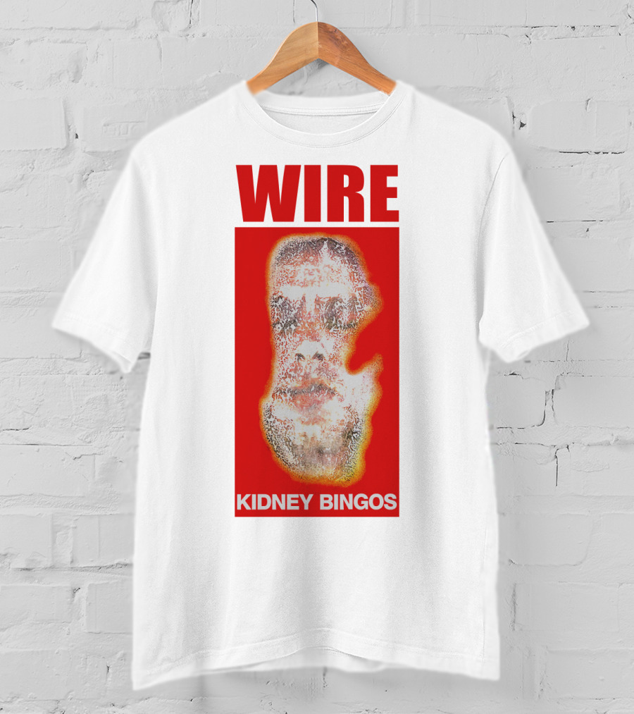 WIRE Kidney Bingos Red Face T-Shirt