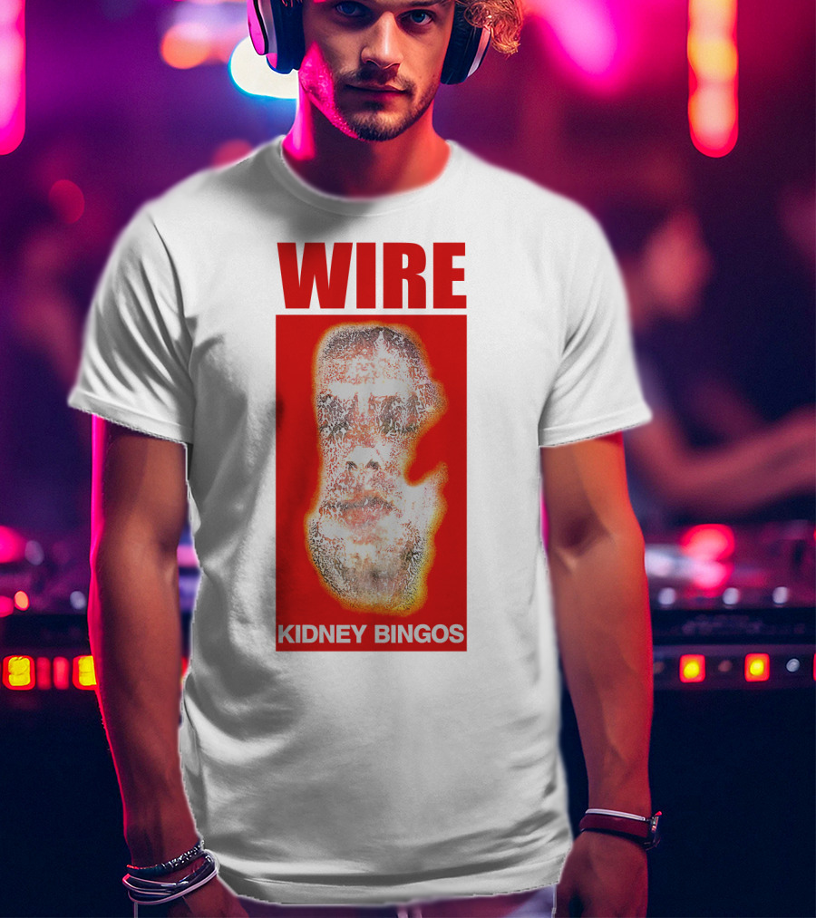 WIRE Kidney Bingos Red Face T-Shirt