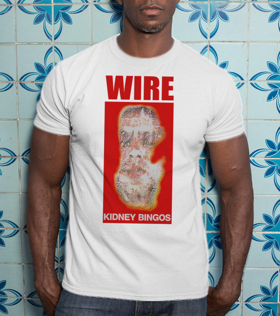 WIRE Kidney Bingos Red Face T-Shirt