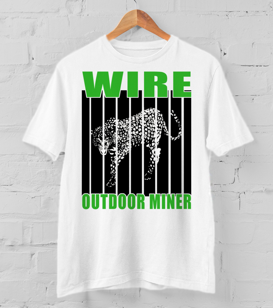 WIRE Outdoor Miner Leopard Bars T-Shirt