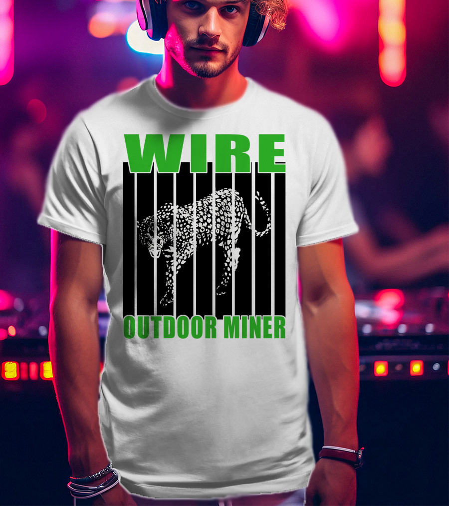 WIRE Outdoor Miner Leopard Bars T-Shirt