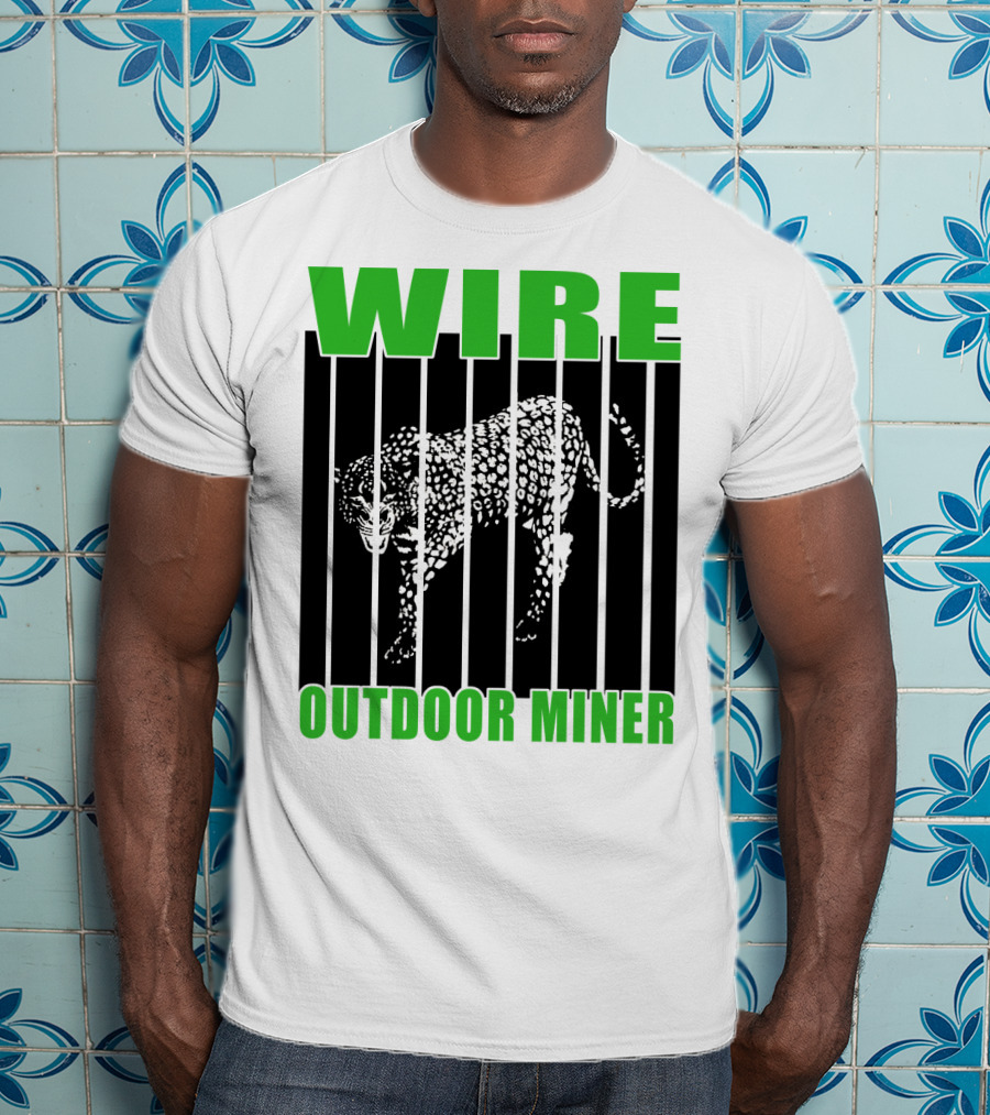 WIRE Outdoor Miner Leopard Bars T-Shirt