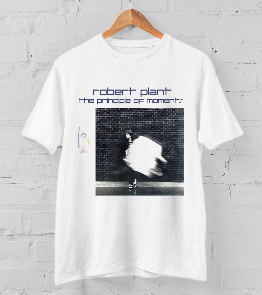 Robert Plant The Principle Of Moments Album Cover T-Shirt