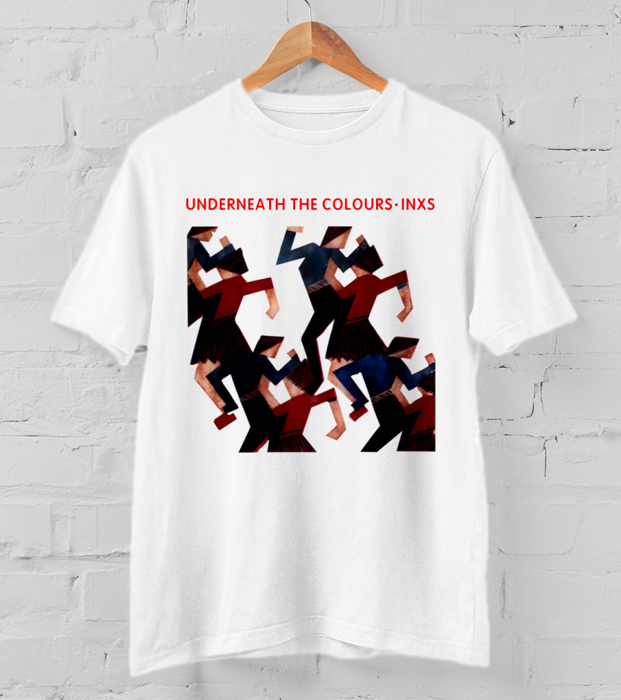 INXS Underneath The Colours Dance Figures T-Shirt