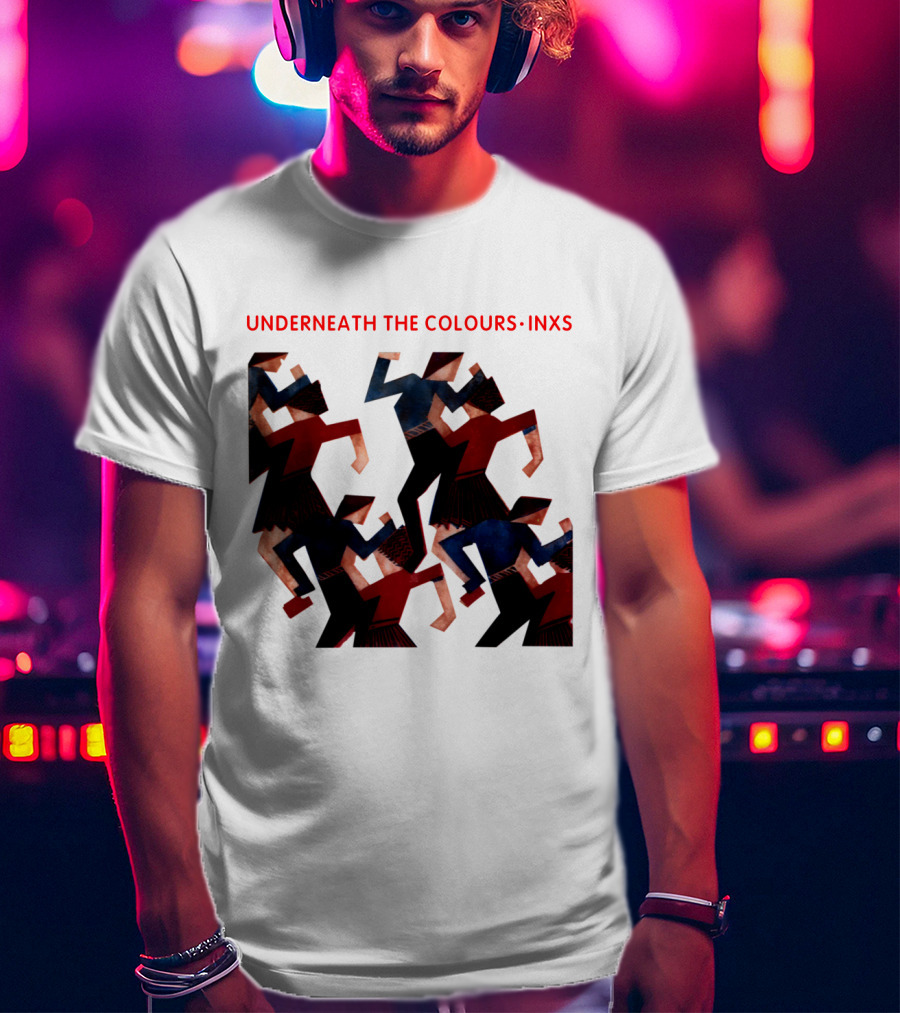 INXS Underneath The Colours Dance Figures T-Shirt