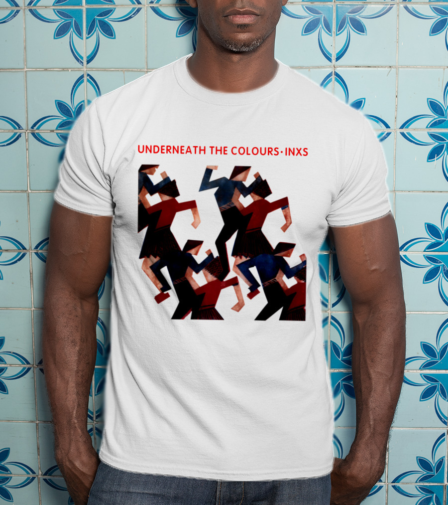 INXS Underneath The Colours Dance Figures T-Shirt