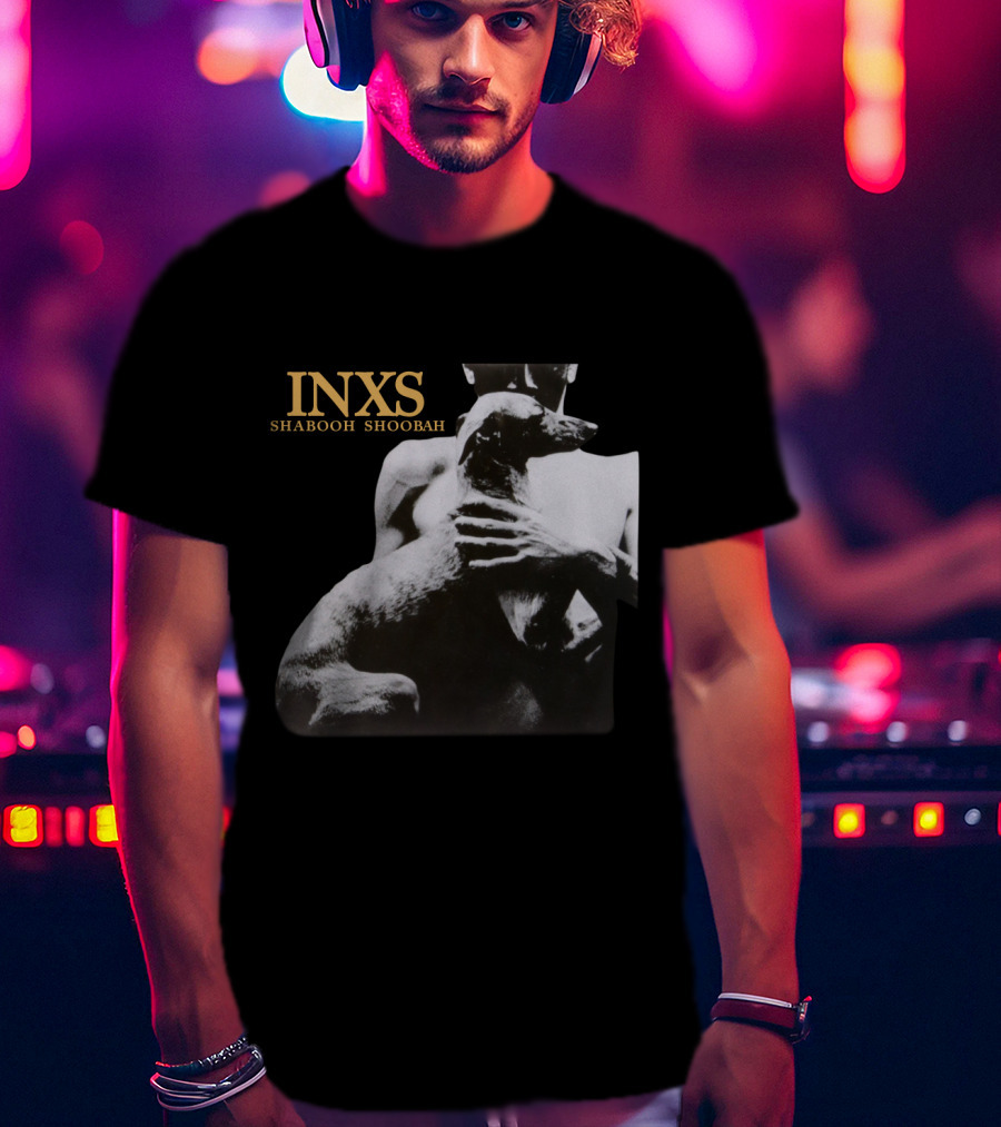 INXS Shabooh Shoobah Album Cover With Dog And Human T-Shirt