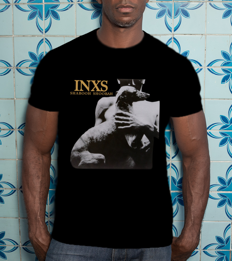 INXS Shabooh Shoobah Album Cover With Dog And Human T-Shirt