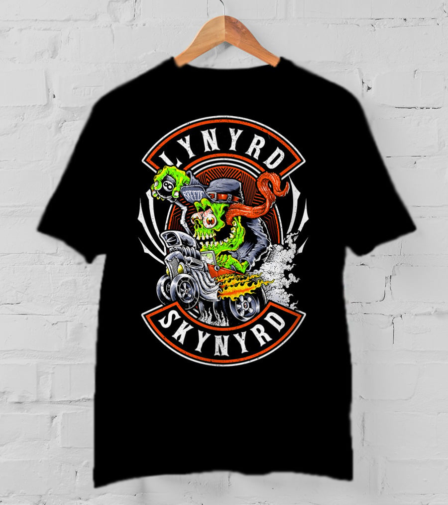 Lynyrd Skynyrd Monster Hot Rod T-Shirt