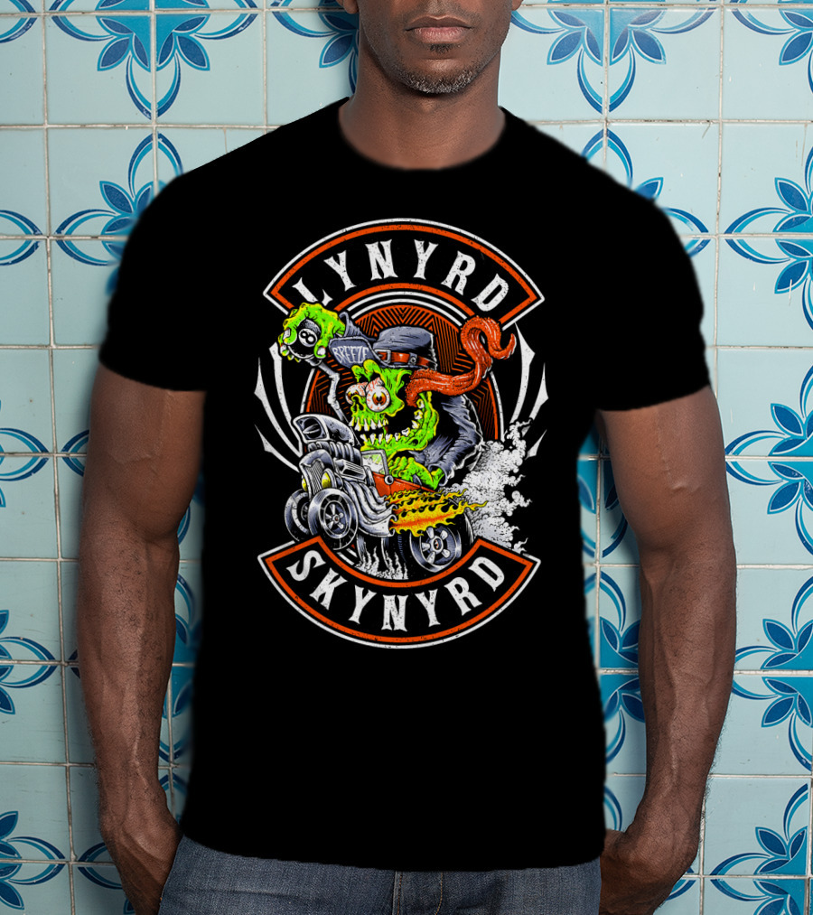 Lynyrd Skynyrd Monster Hot Rod T-Shirt