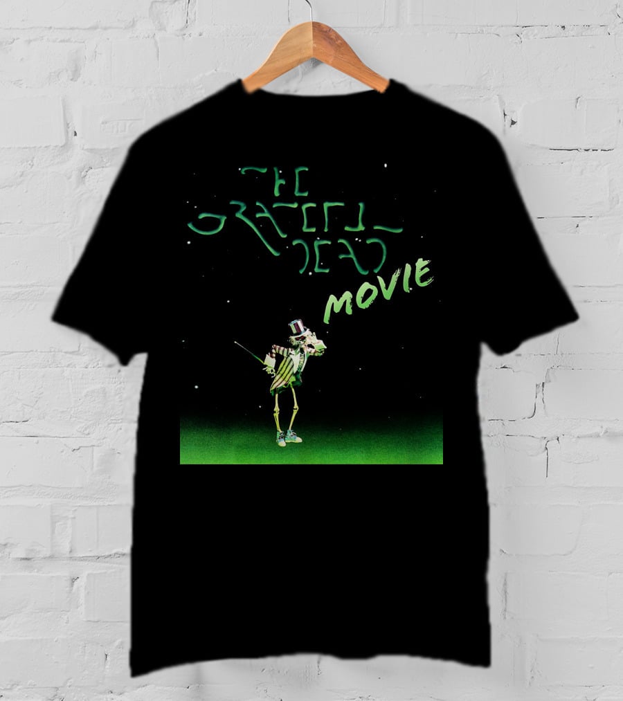 The Grateful Dead Movie Skeleton With Top Hat And Cane T-Shirt