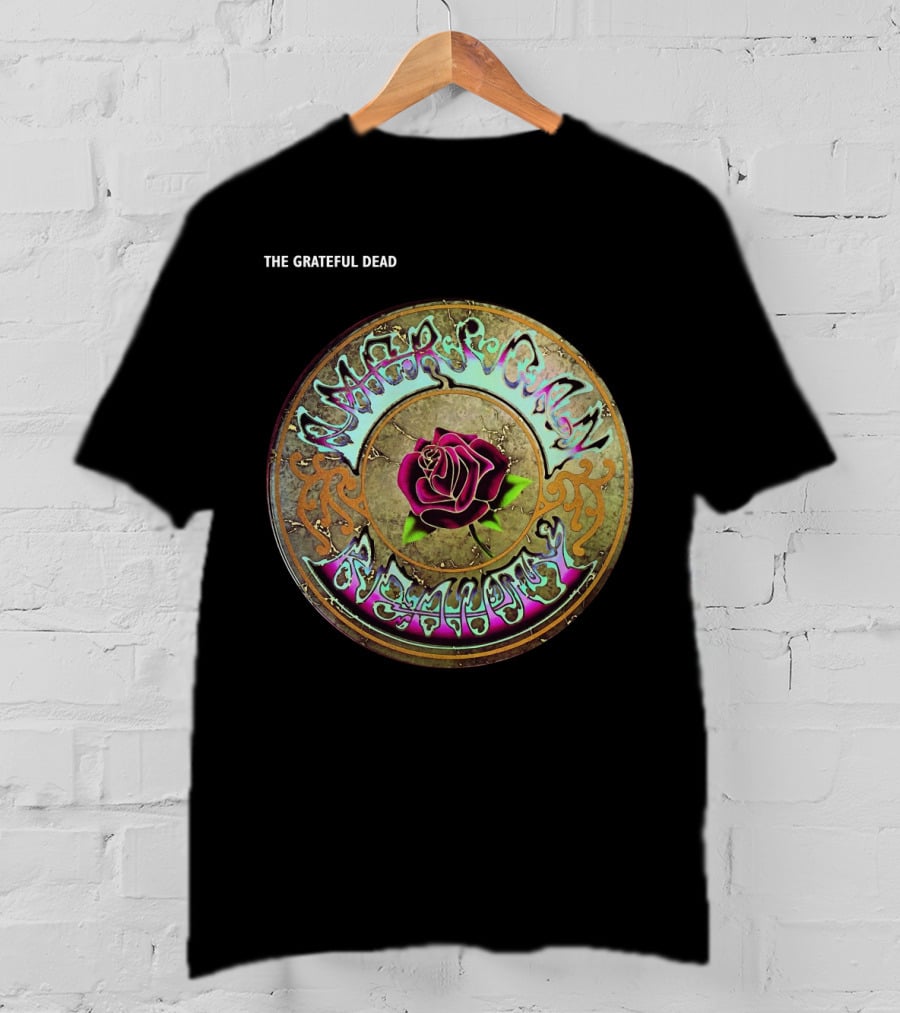 The Grateful Dead American Beauty Rose Circle T-Shirt
