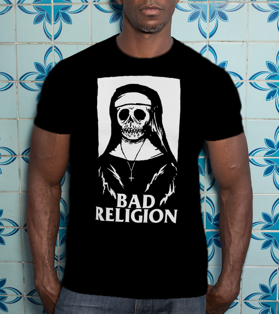 Bad Religion Skull Nun T-Shirt