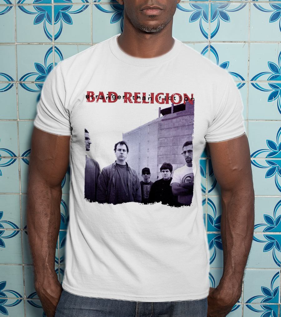 Bad Religion Band Photo На Тёмном Фоне T-Shirt