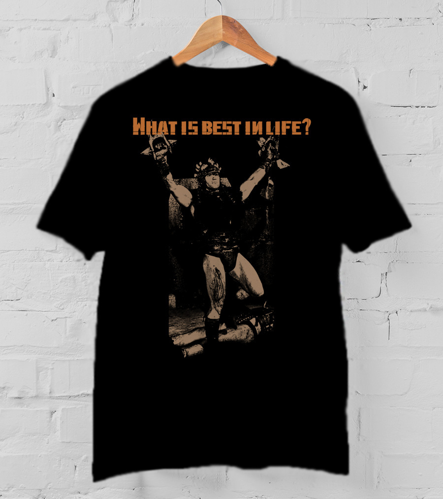 What Is Best In Life Conan T-Shirt