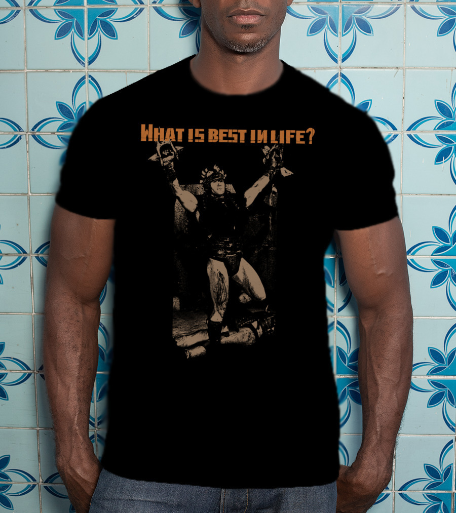 What Is Best In Life Conan T-Shirt