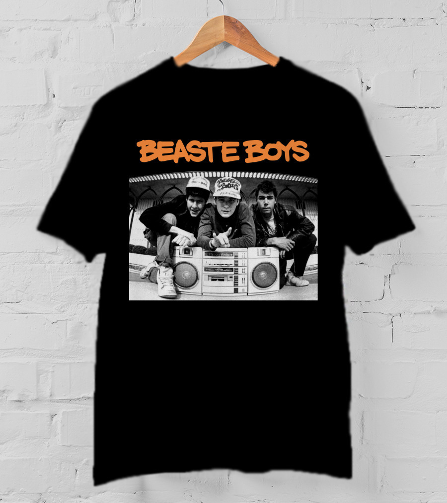 Beaste Boys With Hip-Hop Trio And Boombox T-Shirt