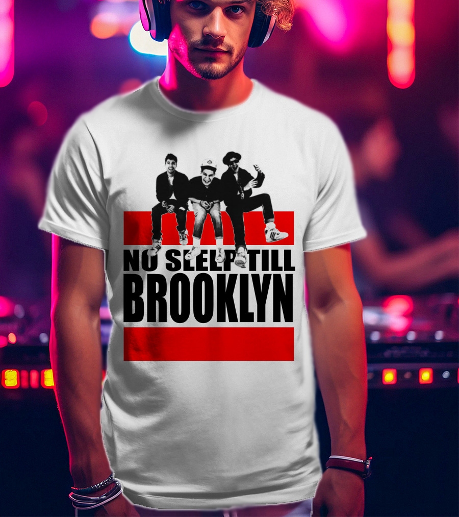 No Sleep Till Brooklyn Beastie Boys Retro 80S Style T-Shirt
