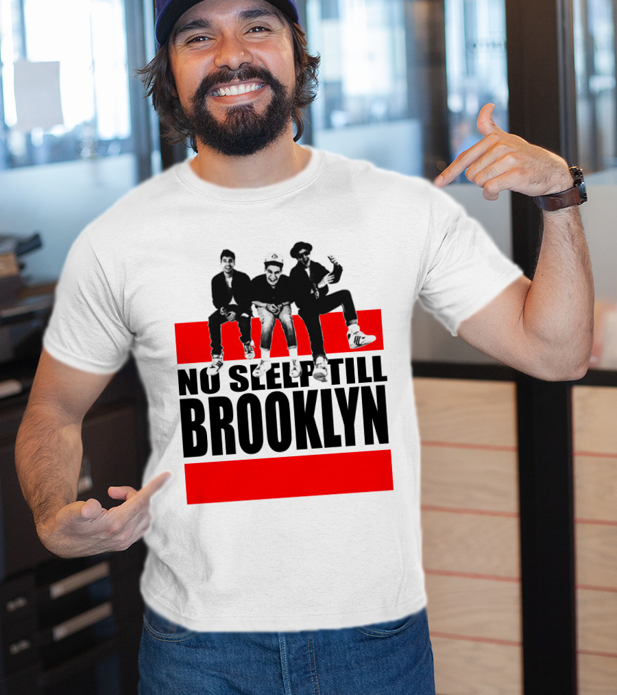No Sleep Till Brooklyn Beastie Boys Retro 80S Style T-Shirt