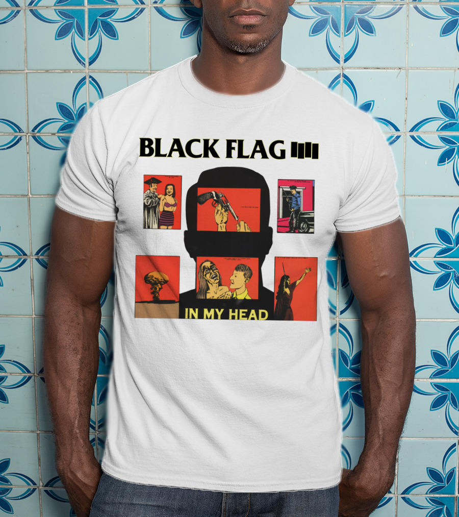 Black Flag In My Head T-Shirt