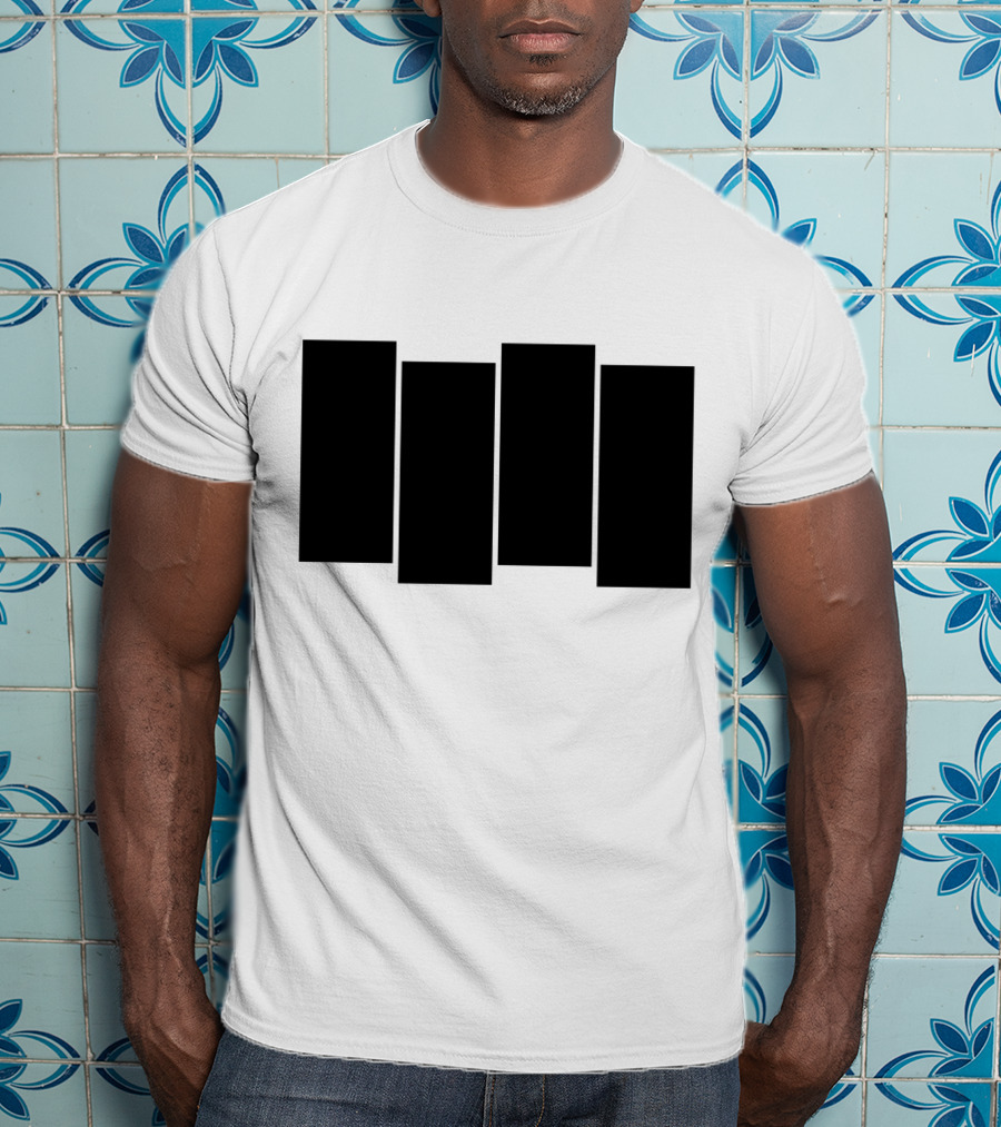Four Bars Iconic Symbol T-Shirt